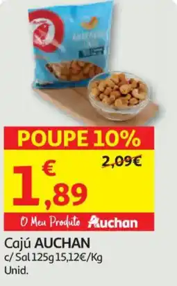 Auchan Cajú AUCHAN c/ Sal promoção