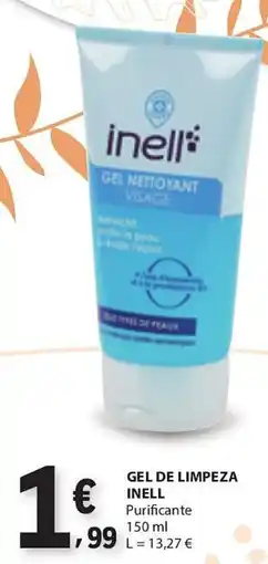E.Leclerc Gel de limpeza inell promoção