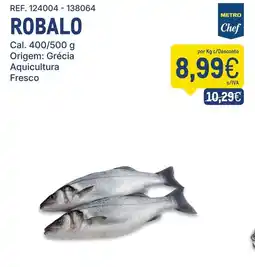 Makro ROBALO promoção