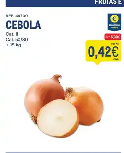 Makro Cebola promoção