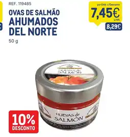 Makro Ovas de salmão ahumados del norte promoção