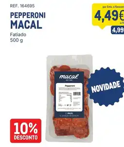 Makro Pepperoni macal promoção