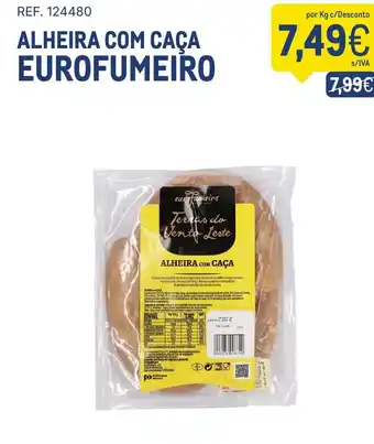 Makro Alheira com caça eurofumeiro promoção