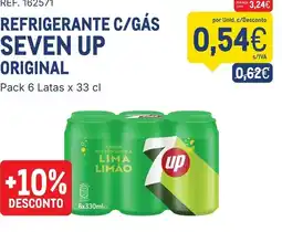 Makro Refrigerante c/gás seven up promoção
