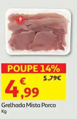 Auchan Grelhada Mista Porco promoção