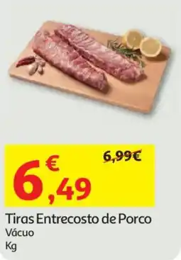 Auchan Tiras Entrecosto de Porco Vácuo promoção