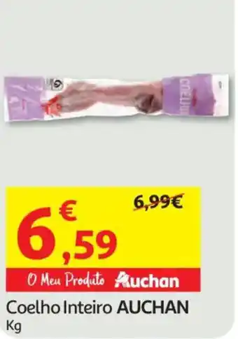 Auchan Coelho Inteiro AUCHAN promoção