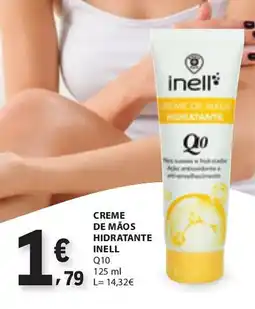 E.Leclerc Creme de mãos hidratante inell q10 promoção