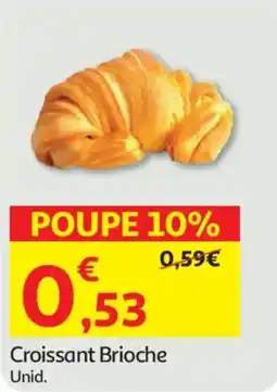 Auchan Croissant Brioche Unid. promoção