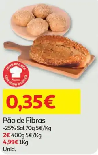 Auchan Pão de Fibras promoção