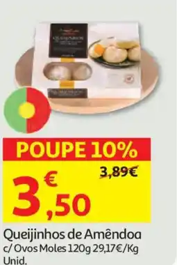 Auchan Queijinhos de Amêndoa promoção