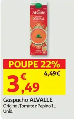 Auchan Gaspacho ALVALLE promoção