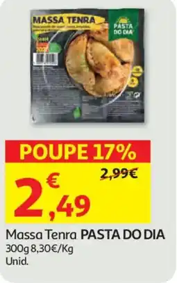 Auchan Massa Tenra PASTA DO DIA promoção