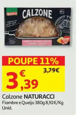 Auchan Calzone NATURACCI promoção