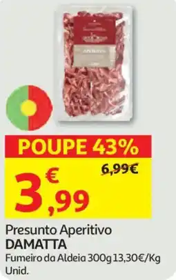 Auchan Presunto Aperitivo DAMATTA promoção