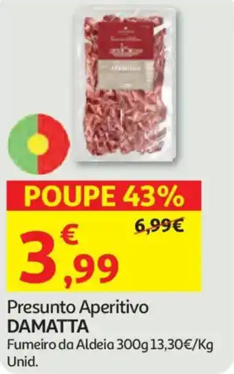 Auchan Presunto Aperitivo DAMATTA promoção