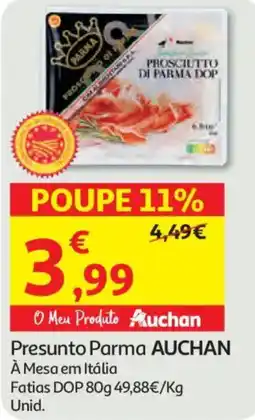 Auchan Presunto Parma AUCHAN promoção