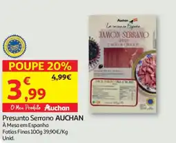 Auchan Presunto Serrano AUCHAN promoção
