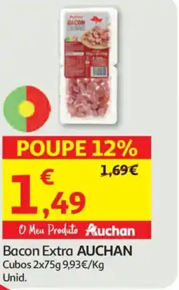 Auchan Bacon Extra AUCHAN promoção