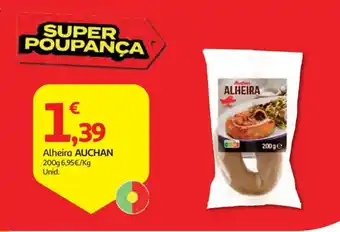 Auchan Alheira AUCHAN promoção