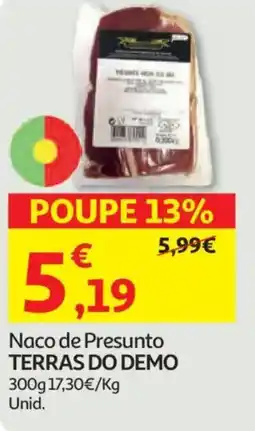 Auchan Naco de Presunto TERRAS DO DEMO promoção