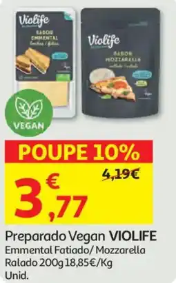 Auchan Preparado Vegan VIOLIFE promoção