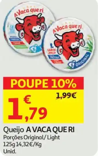 Auchan Queijo A VACA QUE RI promoção