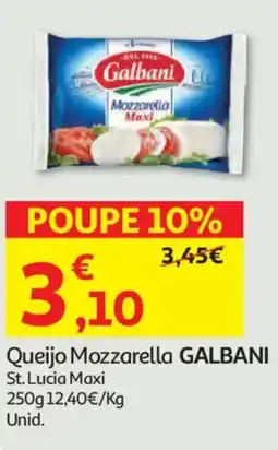 Auchan Queijo Mozzarella GALBANI promoção