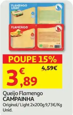 Auchan Queijo Flamengo CAMPAINHA promoção