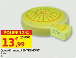 Auchan Queijo Emmental ENTREMONT promoção