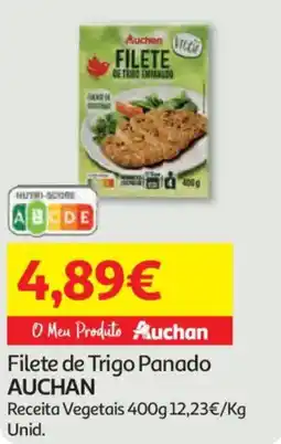 Auchan Filete de Trigo Panado AUCHAN promoção