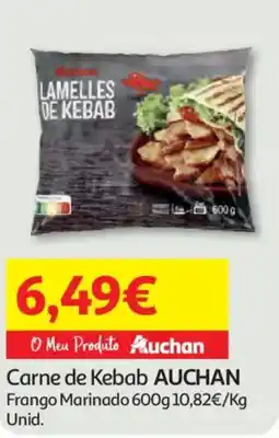 Auchan Carne de Kebab AUCHAN Frango Marinado promoção