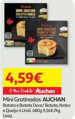 Auchan Mini Gratinados AUCHAN promoção