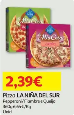 Auchan Pizza LA NIÑA DEL SUR promoção