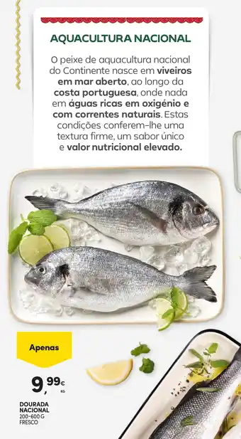 Continente Dourada nacional promoção