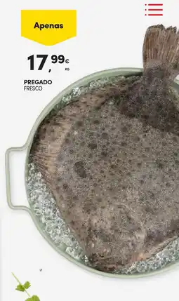 Continente Pregado fresco promoção
