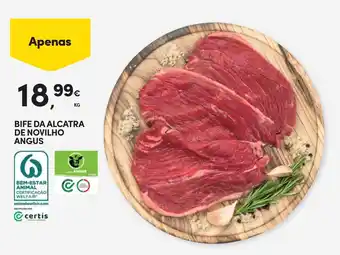 Continente Bife da alcatra de novilho angus promoção