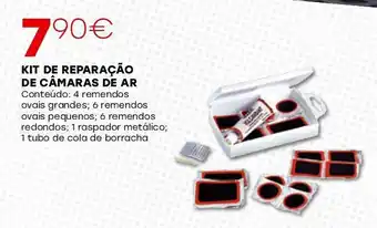 Kit de reparação de câmaras de ar