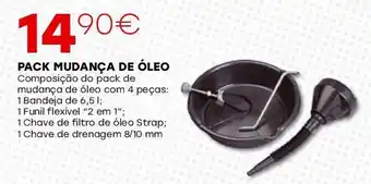 Roady Pack mudança de óleo promoção