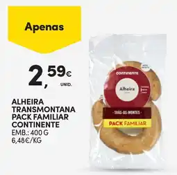 Continente Alheira transmontana pack familiar continente promoção