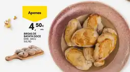 Continente Broas de batata doce promoção