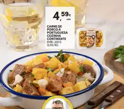 Continente Carne de porco à portuguesa cozinha continente promoção