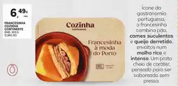 Continente Francesinha cozinha continente promoção