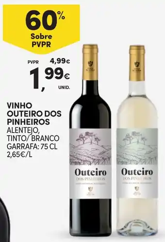 Continente Vinho outeiro dos pinheiros promoção