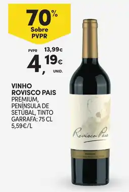 Continente Vinho rovisco pais promoção