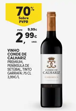 Continente Vinho conde de calhariz promoção