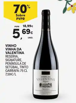 Continente Vinho vinha da valentina promoção