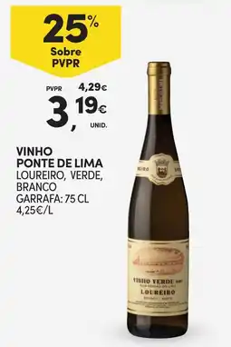 Continente Vinho ponte de lima promoção