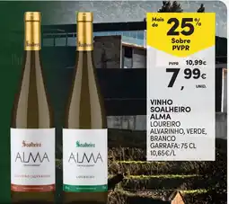 Continente Vinho soalheiro alma promoção