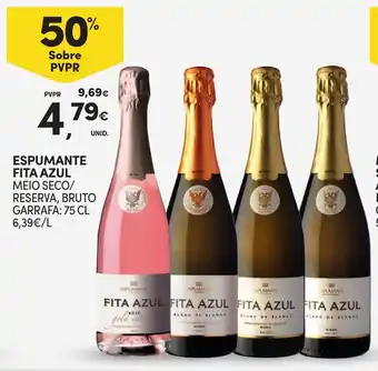 Continente Espumante fita azul promoção